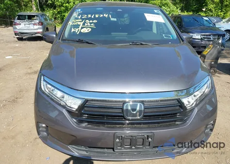 2021 Honda Odyssey Ex-L from USA, damaged, VIN 5FNRL6H71MB019599